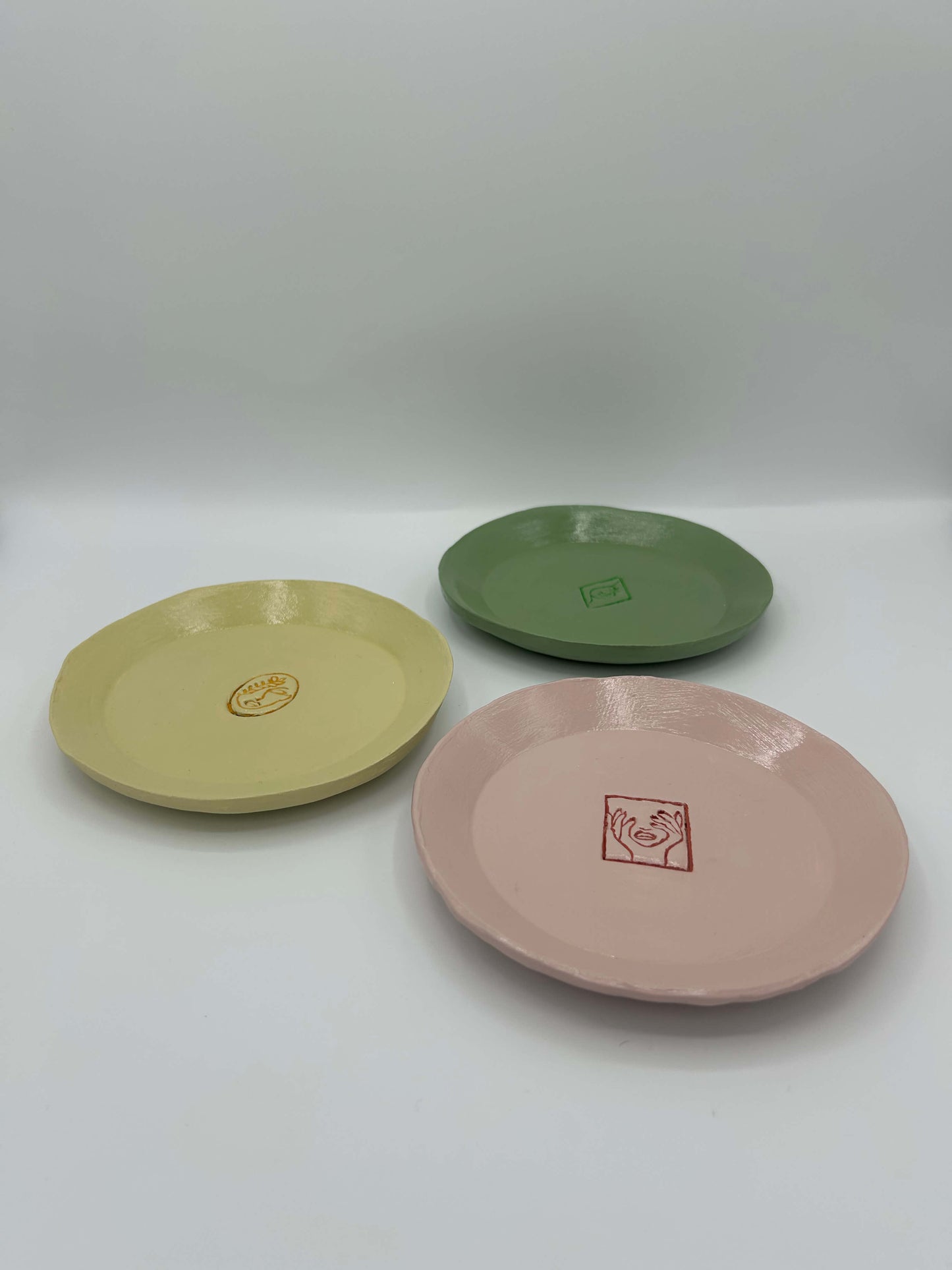 PACK Bandejas de cerámica MUJER