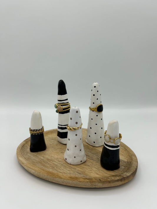 porta anillos de ceramica PICO 3