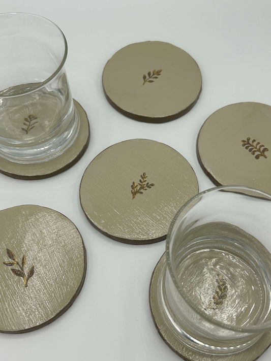 posavasos de ceramica botanic 2